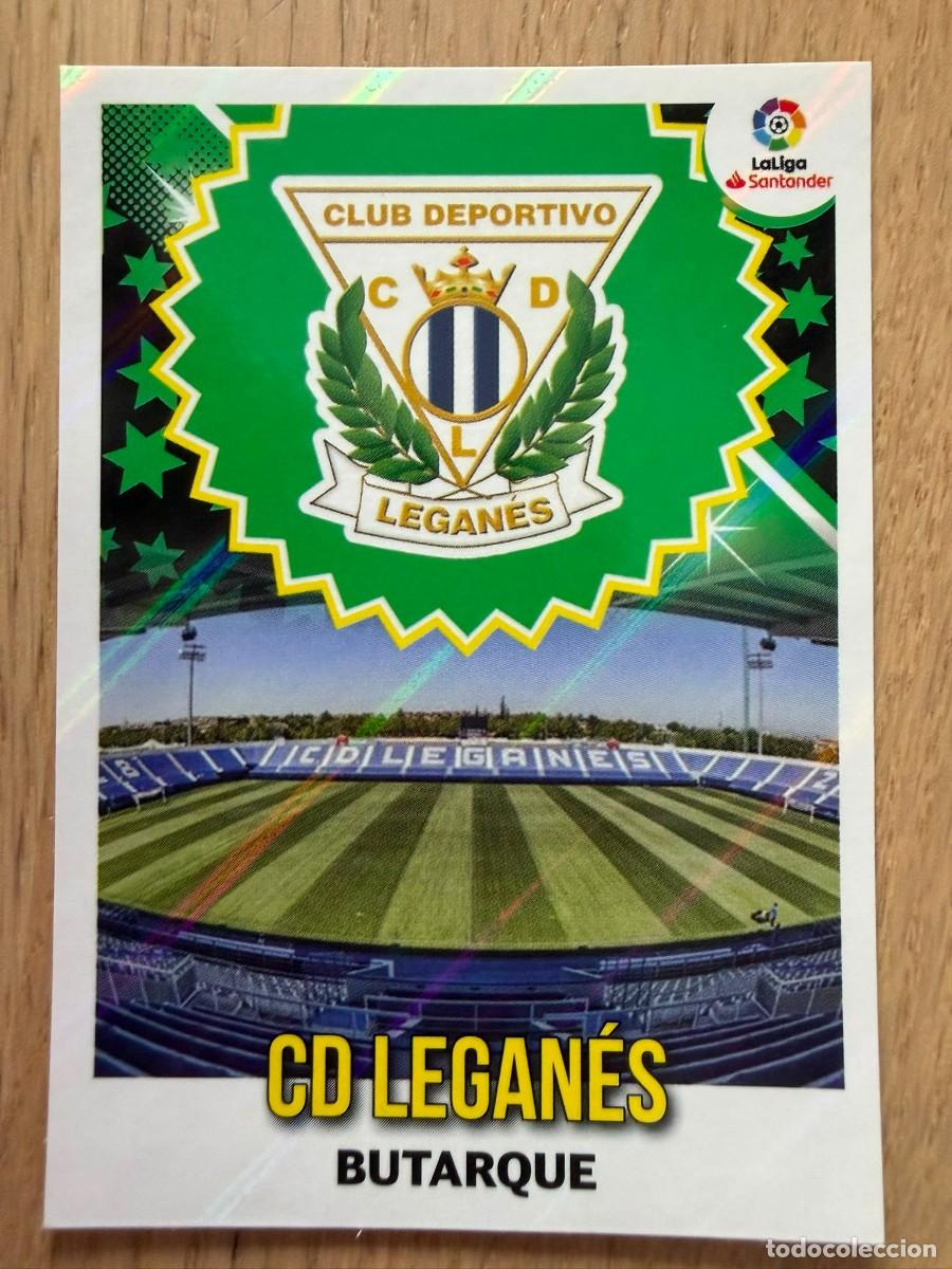Cromos de f&uacute;tbol: 23 ESCUDO LEGANES 18 19 2018 2019 LIGA SANTANDER COLECCIONES ESTE SIN PEGAR STICKER