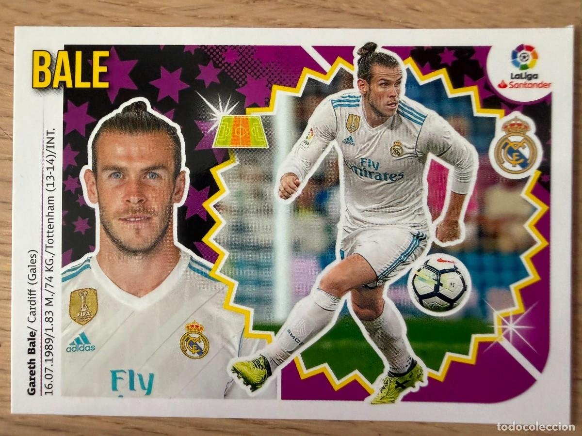 Cromos de f&uacute;tbol: 13A 13 A BALE REAL MADRID 18 19 2018 2019 LIGA SANTANDER COLECCIONES ESTE SIN PEGAR STICKER