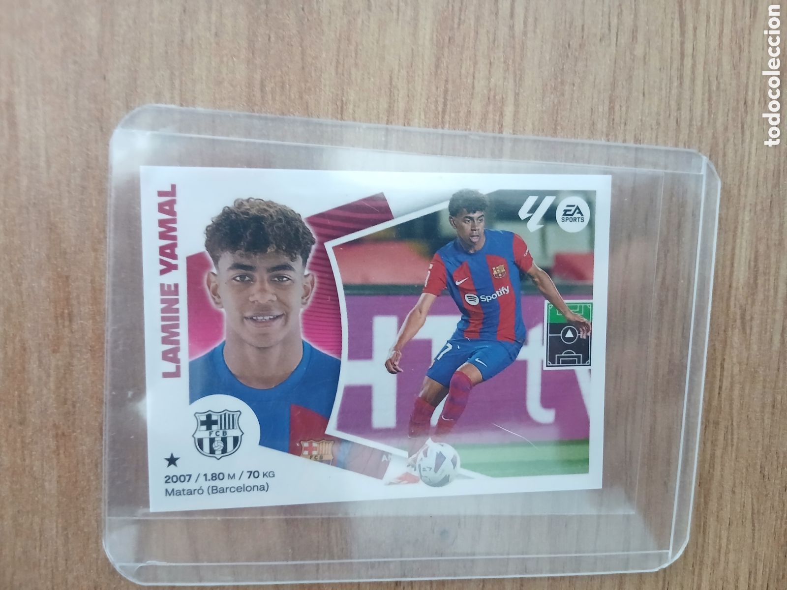 Cromos de f&uacute;tbol: LAMINE YAMAL LIGA ESTE 2024 2025 24 25. NUNCA PEGADO