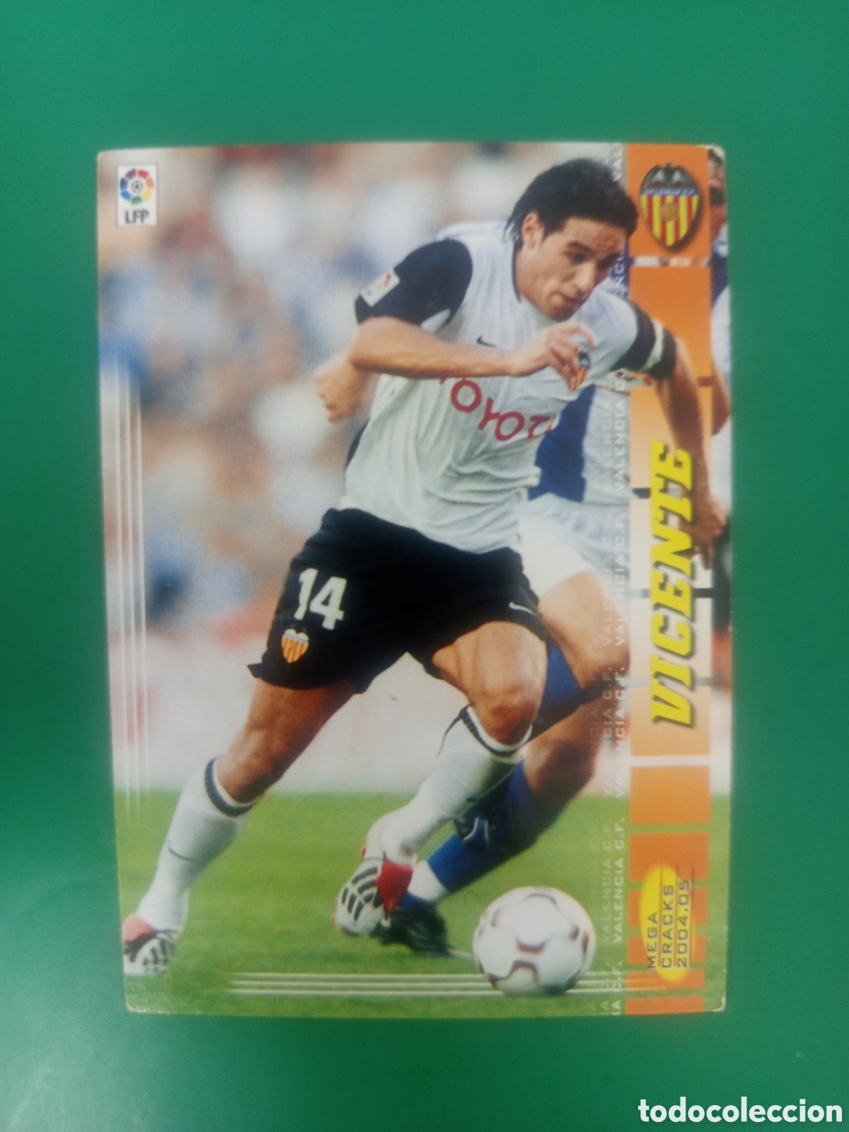 Cartes &agrave; collectionner de Football: ❇️ CROMO ⚽ VICENTE VALENCIA MEGACRACKS MGKS 04 05 2004 2005 PANINI SPORTS ❇️