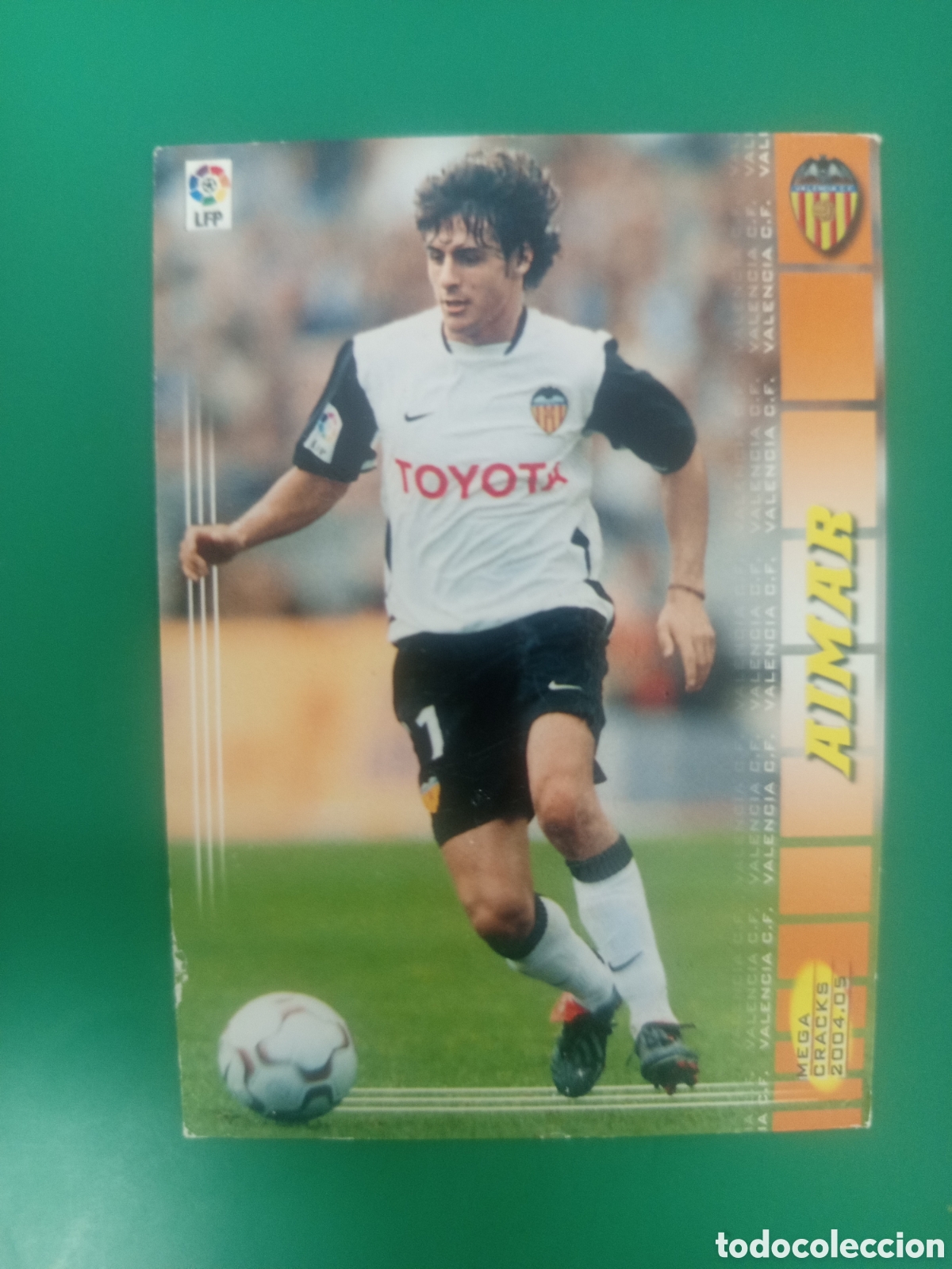 Cartes &agrave; collectionner de Football: ❇️ CROMO ⚽ AIMAR VALENCIA MEGACRACKS MGKS 04 05 2004 2005 PANINI SPORTS ❇️