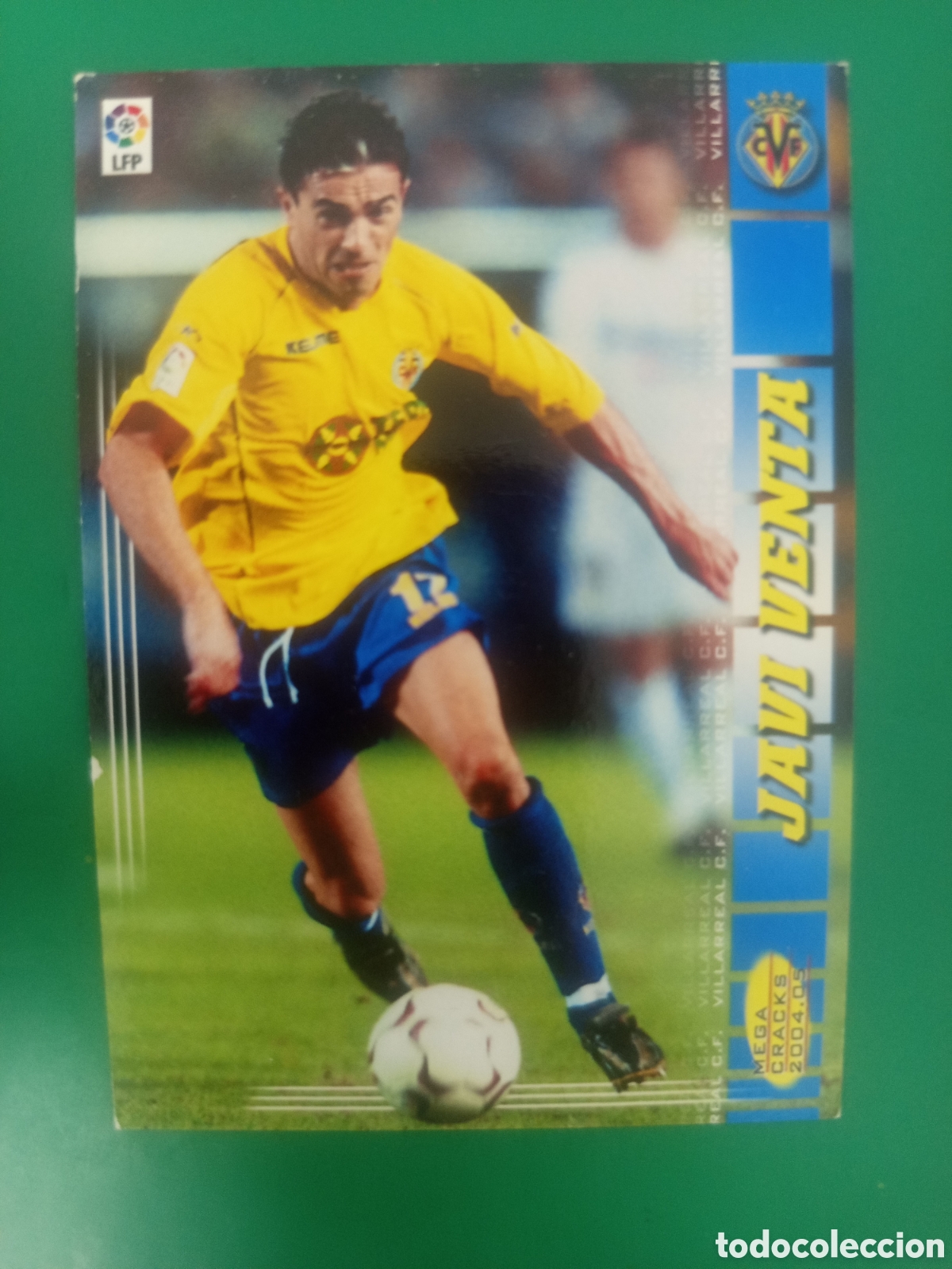 Cartes &agrave; collectionner de Football: ❇️ CROMO ⚽ JAVI VENTA VILLARREAL MEGACRACKS MGKS 04 05 2004 2005 PANINI SPORTS ❇️
