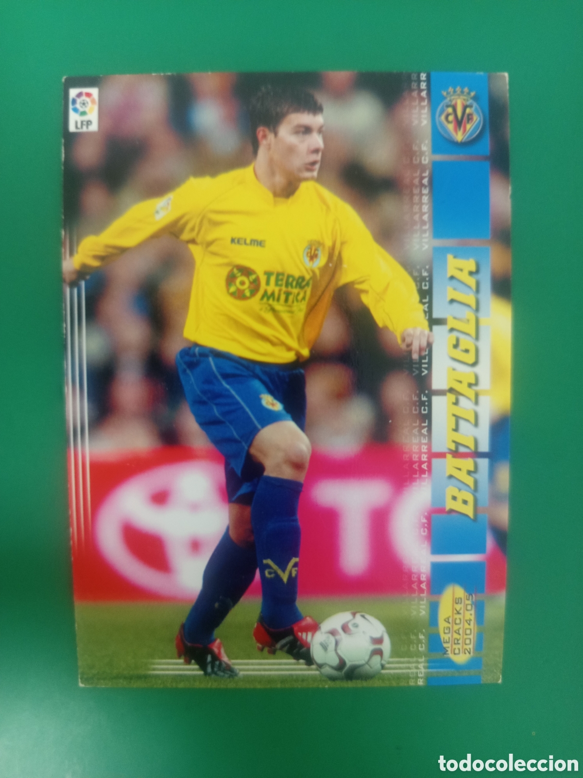 Cartes &agrave; collectionner de Football: ❇️ CROMO ⚽ BATTAGLIA VILLARREAL MEGACRACKS MGKS 04 05 2004 2005 PANINI SPORTS ❇️