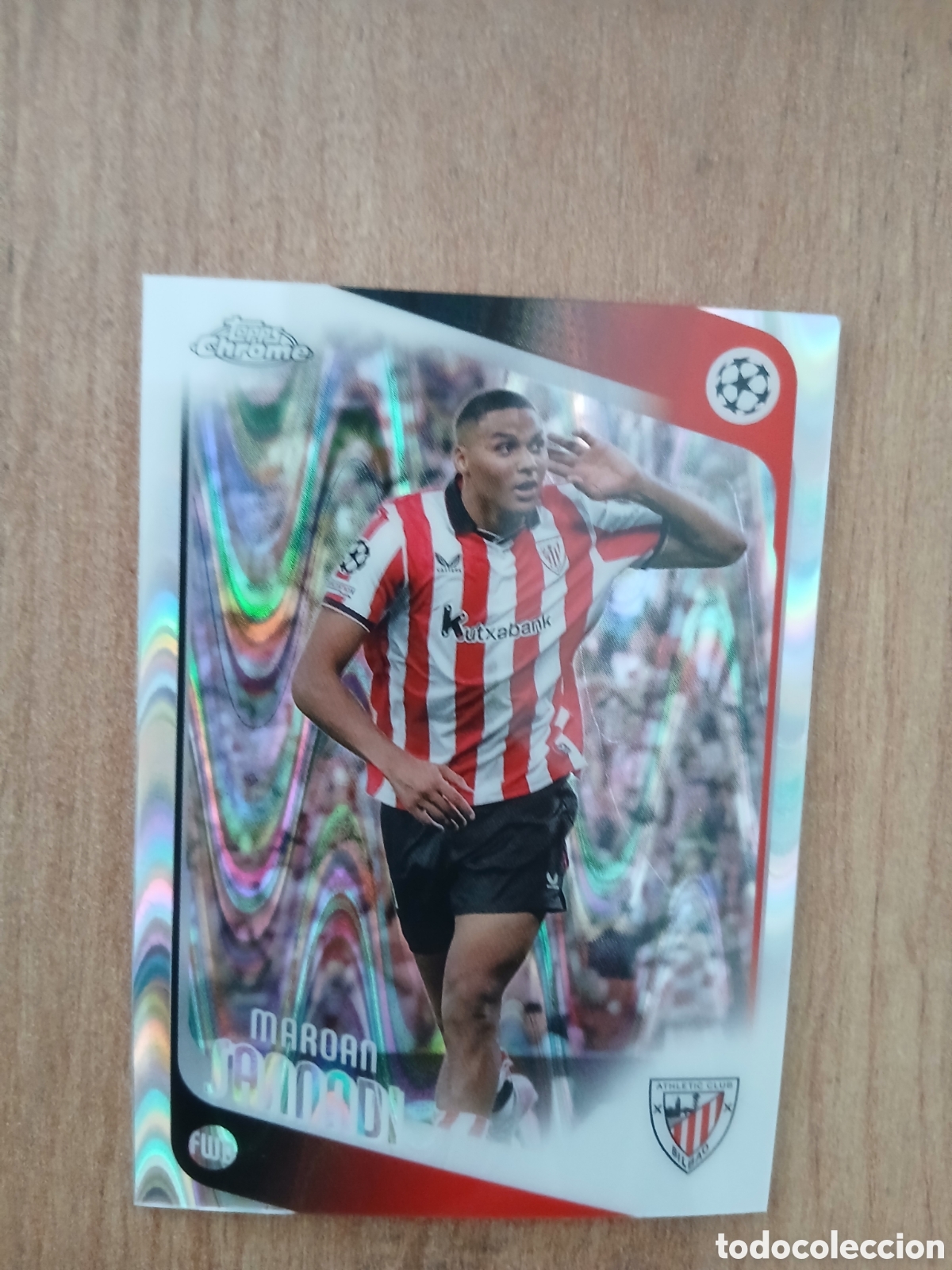 Cromos de f&uacute;tbol: -TOPPS UEFA C. Competitions Flagship 25-26 : 105 MAROAN SANNADI ( ATH.BILBAO )