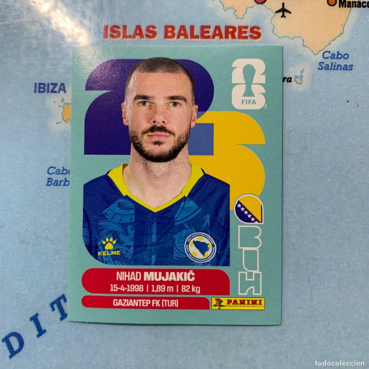 Cromos de f&uacute;tbol: Bosnia numero 6 cromo panini Mundial Fifa World Cup 2026