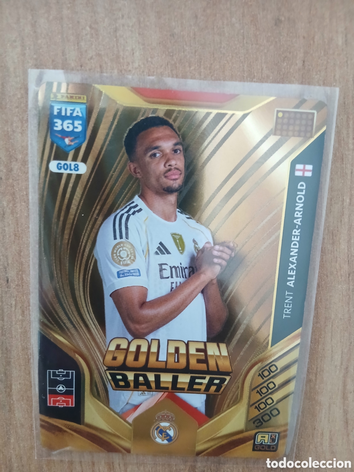 Cromos de f&uacute;tbol: Golpeado ballet 8 Alexander Arnold fifa 365 2026