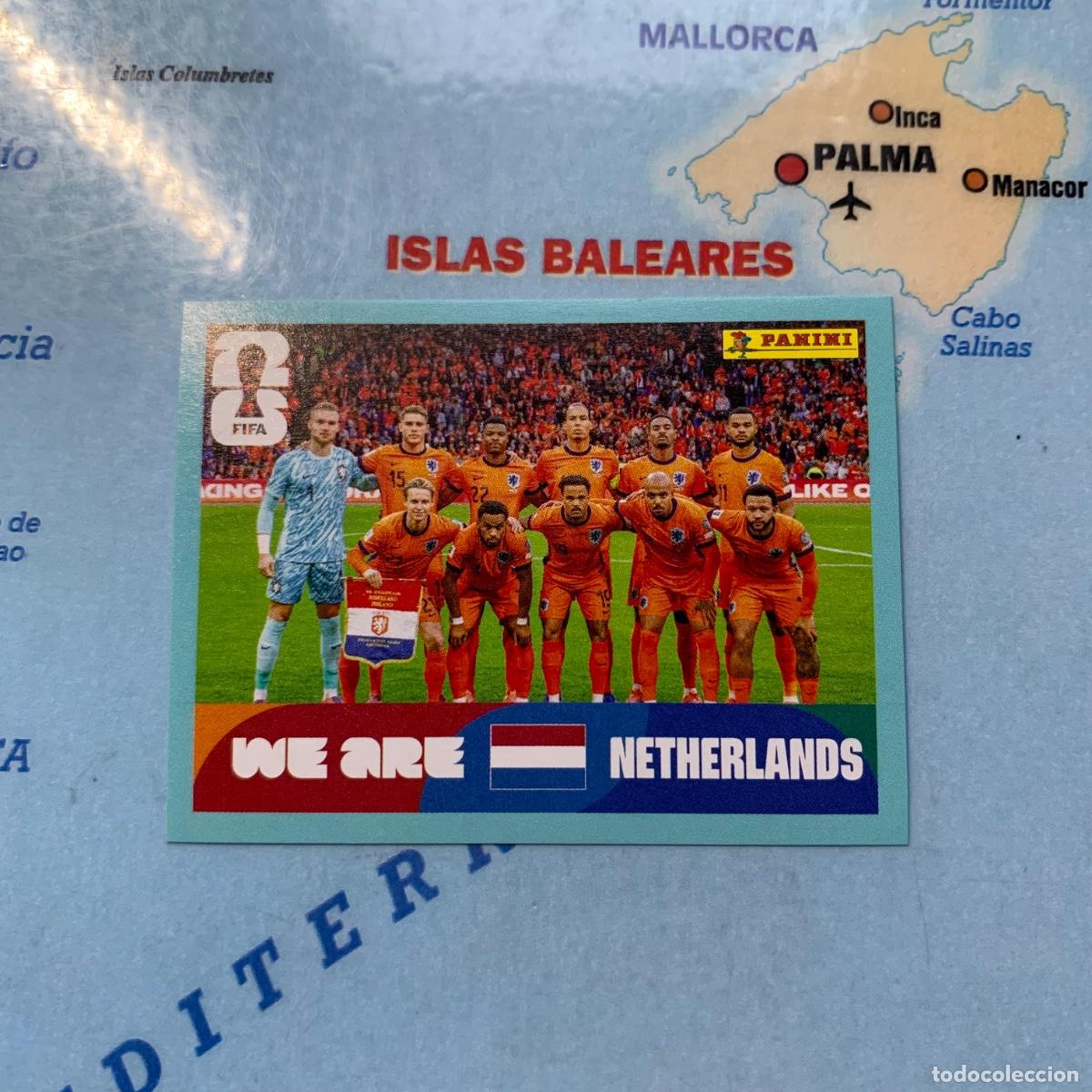 Cromos de f&uacute;tbol: Pa&iacute;ses Bajos n&uacute;mero 13 cromo panini Mundial Fifa World Cup 2026