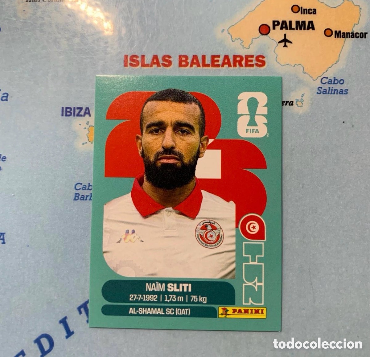 Cromos de f&uacute;tbol: Tunez n&uacute;mero 20 cromo panini Mundial Fifa World Cup 2026