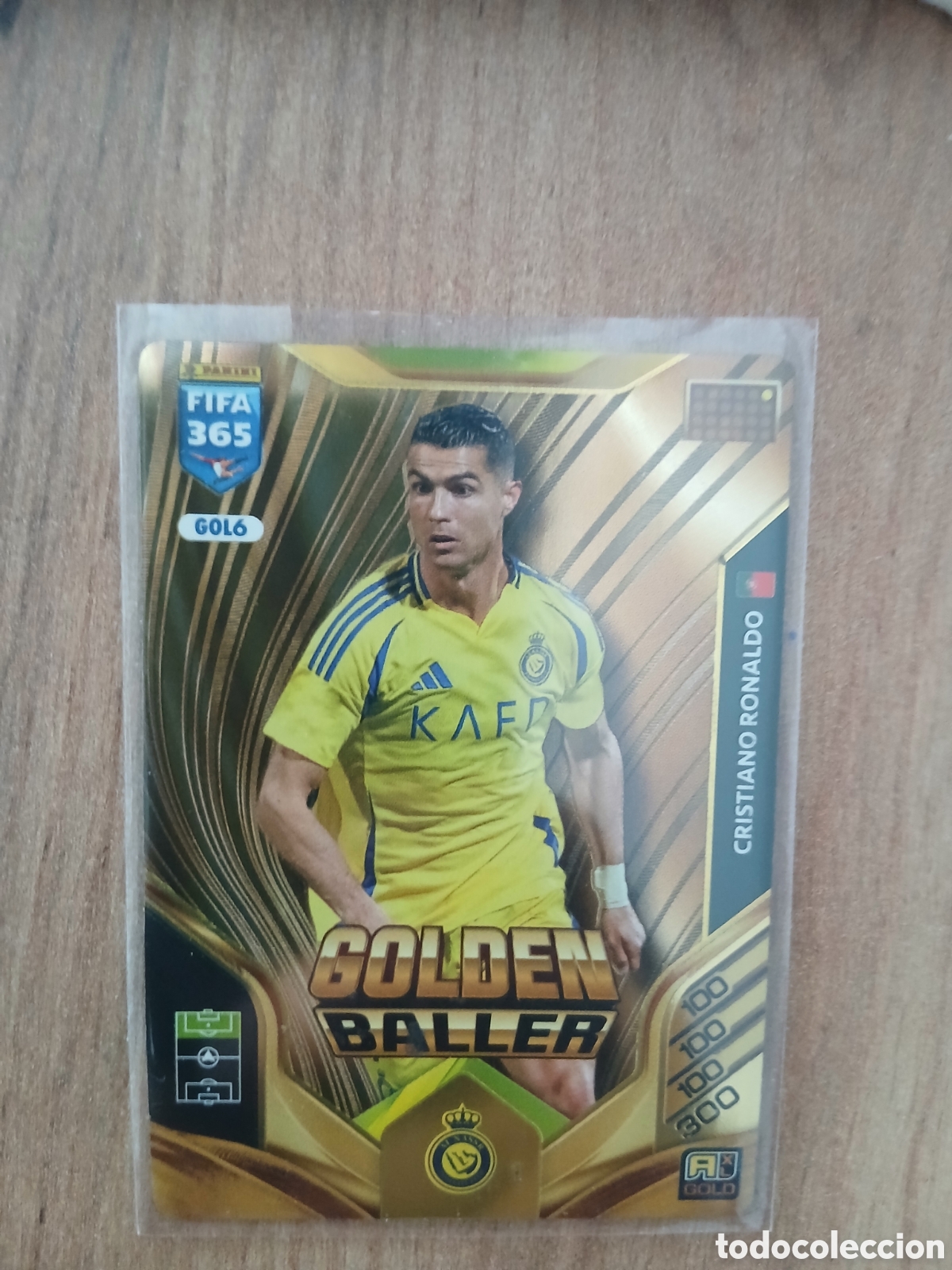 Cromos de f&uacute;tbol: Golpeado ballet Ronaldo fifa 365 2026