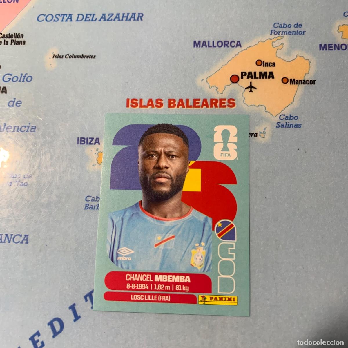 Cromos de f&uacute;tbol: Congo n&uacute;mero 6 cromo panini Mundial Fifa World Cup 2026
