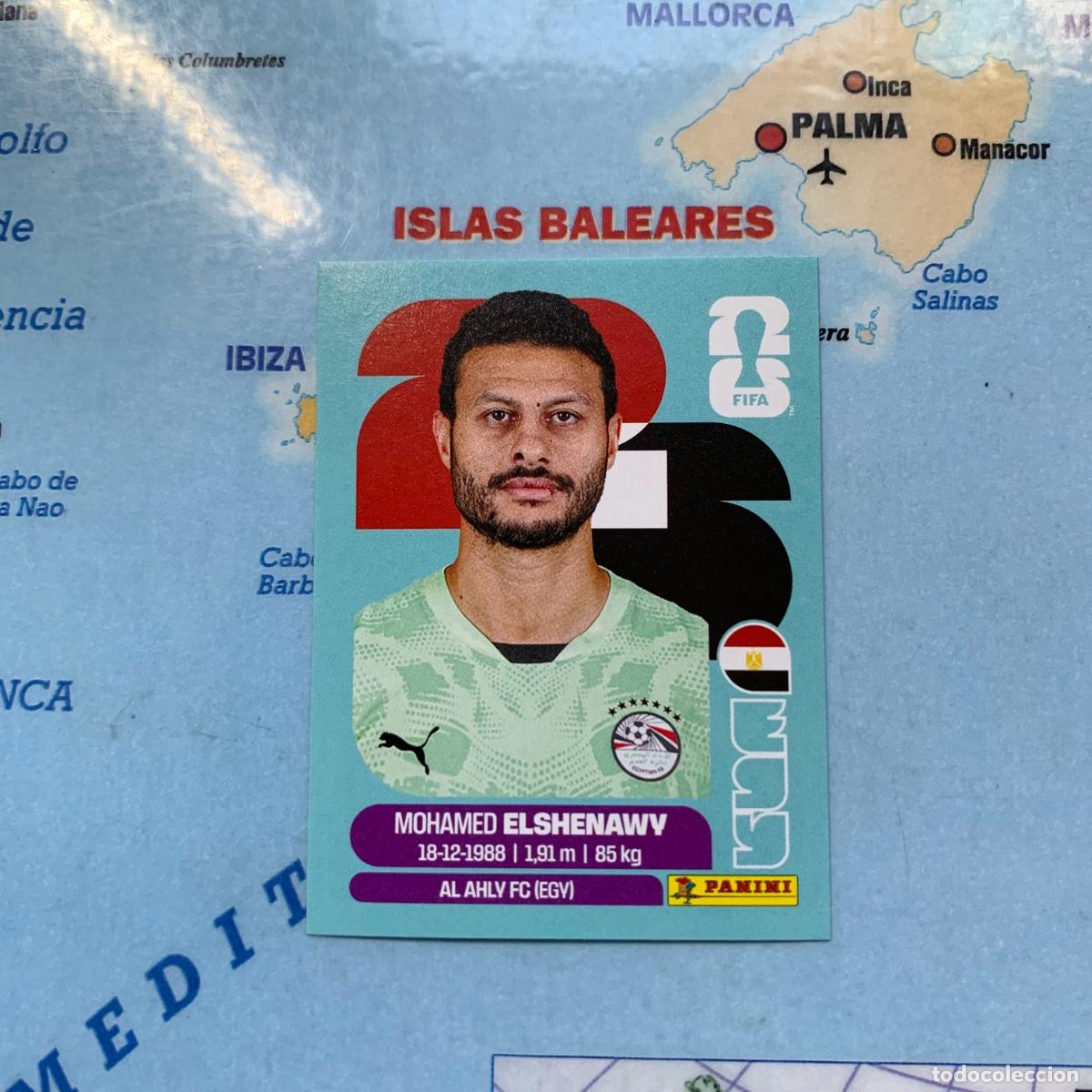 Cromos de f&uacute;tbol: Egipto n&uacute;mero 2 cromo panini Mundial Fifa World Cup 2026