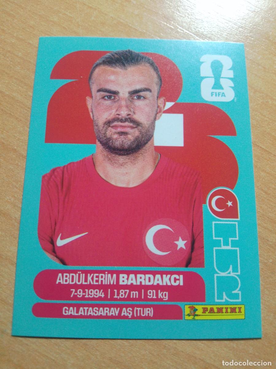 Cromos de f&uacute;tbol: BARDAKCI TURQU&Iacute;A TUR 5 MUNDIAL FIFA WORLD CUP 2026 26 PANINI STICKERS NUEVO