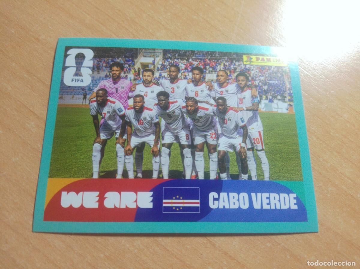 Cromos de f&uacute;tbol: CPV 13 PLANTILLA DE CABO VERDE MUNDIAL FIFA WORLD CUP 2026 26 PANINI STICKERS NUEVO