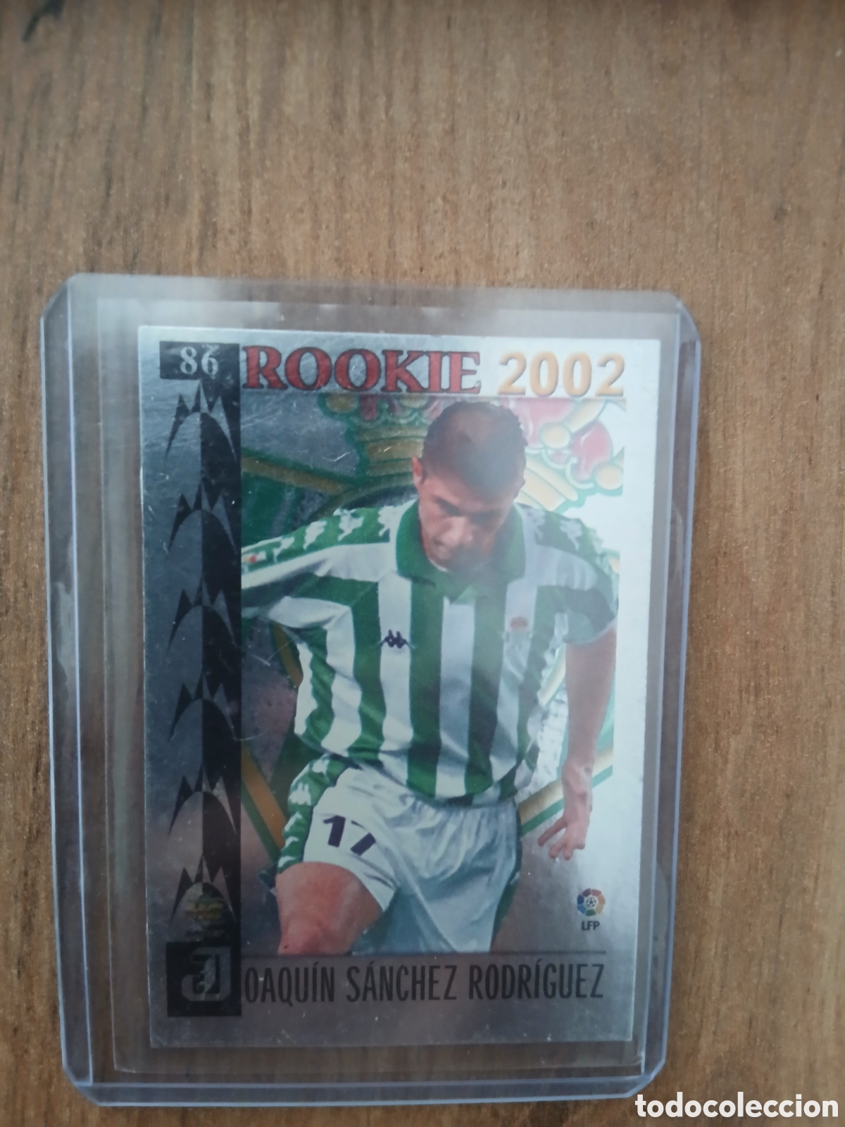 Cromos de f&uacute;tbol: Top liga 2002 mundicromo n&ordm; 86 Joaquin Betis