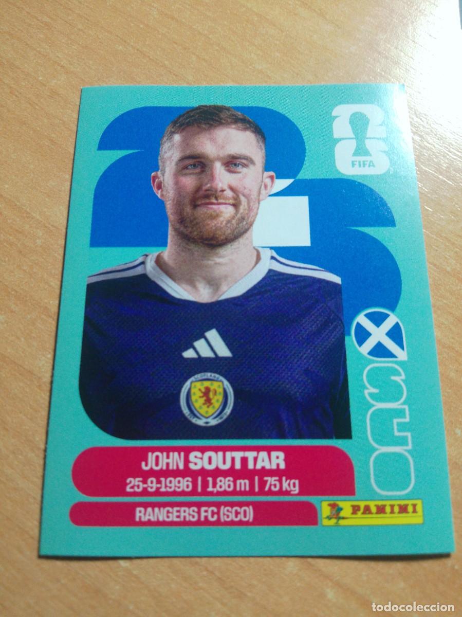 Cromos de f&uacute;tbol: SCO 8 SOUTTAR ESCOCIA MUNDIAL FIFA WORLD CUP 2026 26 PANINI STICKERS NUEVO