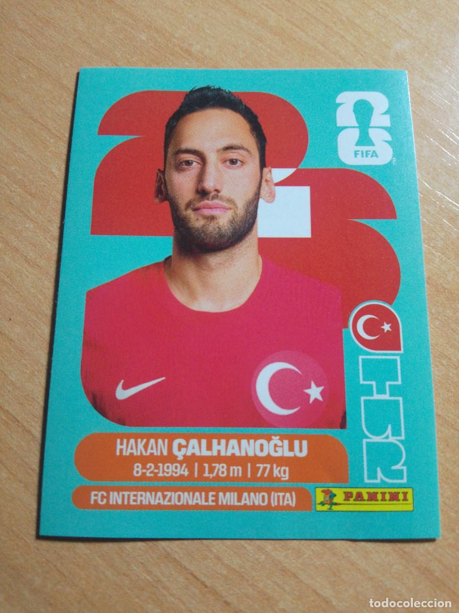 Cromos de f&uacute;tbol: TUR 11 HAKAN &Ccedil;ALHANOGLU TURQUIA MUNDIAL FIFA WORLD CUP 2026 26 PANINI STICKERS NUEVO