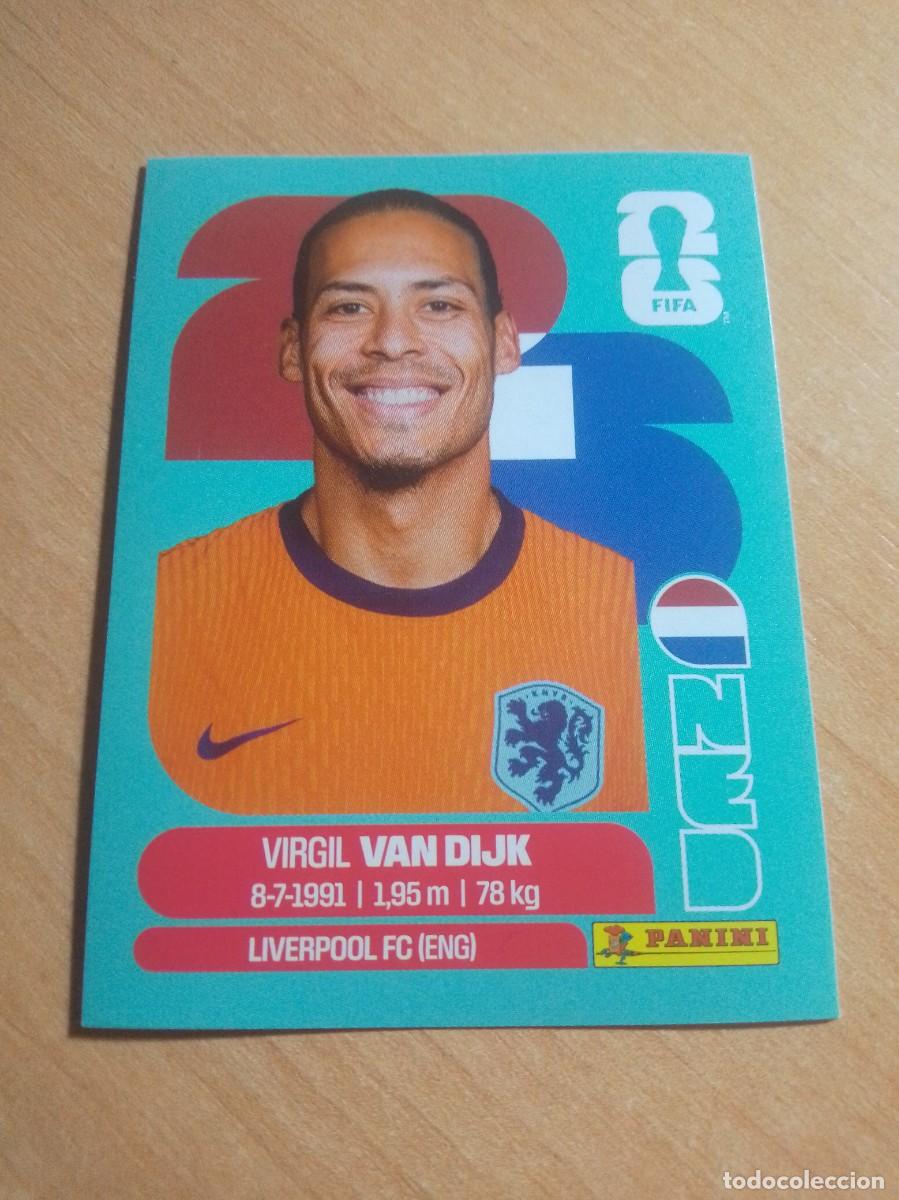 Cromos de f&uacute;tbol: VIRGIL VAN DICK PAISES BAJOS NED 3 MUNDIAL FIFA WORLD CUP 2026 26 PANINI STICKERS NUEVO