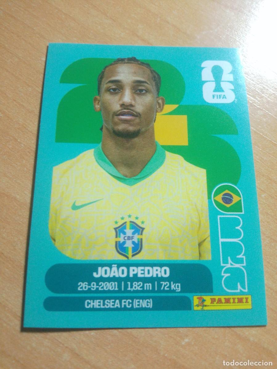 Cromos de f&uacute;tbol: BRA 16 JOAO PEDRO BRASIL MUNDIAL FIFA WORLD CUP 2026 26 PANINI STICKERS NUEVO