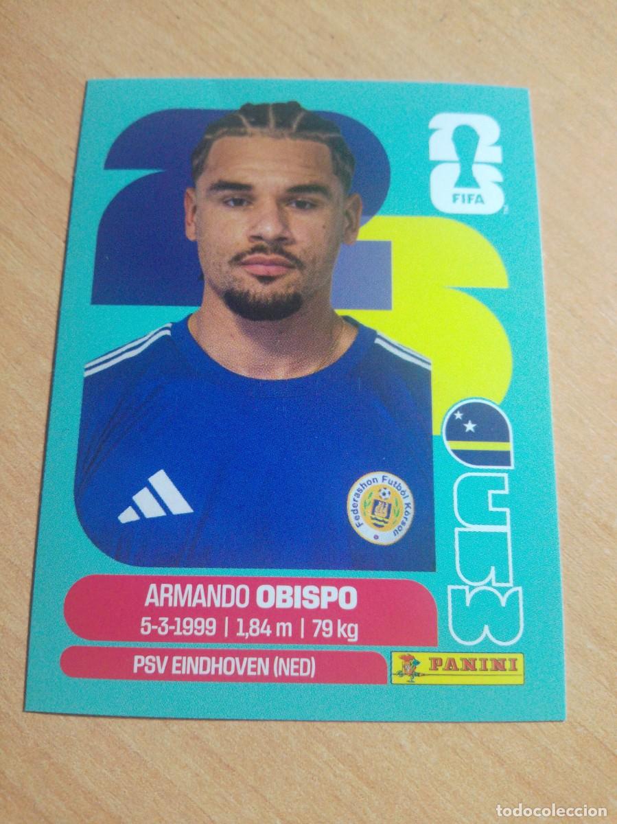 Cromos de f&uacute;tbol: OBISPO CURA&Ccedil;AO CUW 3 MUNDIAL FIFA WORLD CUP 2026 26 PANINI STICKERS NUEVO