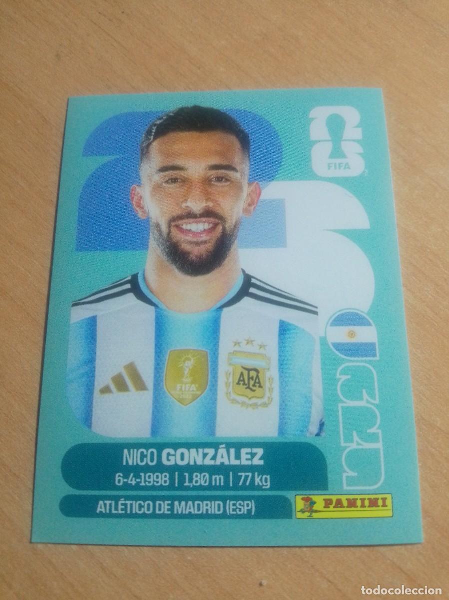 Cromos de f&uacute;tbol: NICO GONZ&Aacute;LEZ ARGENTINA ARG 16 MUNDIAL FIFA WORLD CUP 2026 PANINI