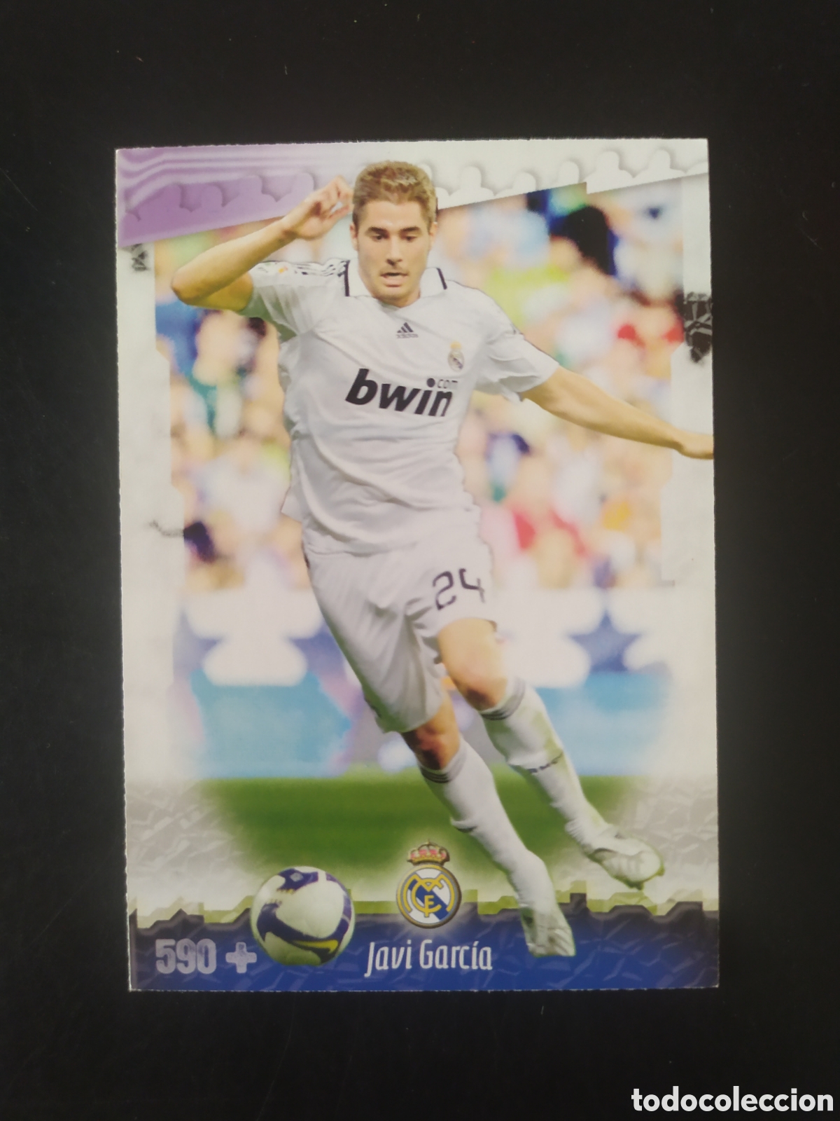Cromos de f&uacute;tbol: Mundicromo fichas Liga 2008 2009 08 09 Javi Garc&iacute;a n&deg; 590 Real Madrid