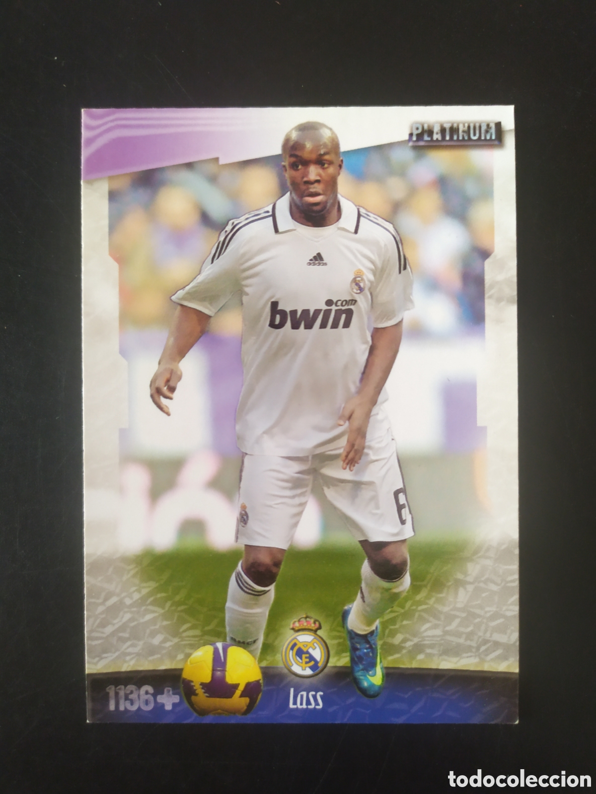 Cromos de f&uacute;tbol: Mundicromo fichas liga 2008 2009 08 09 Lass n&deg; 1136 Real Madrid
