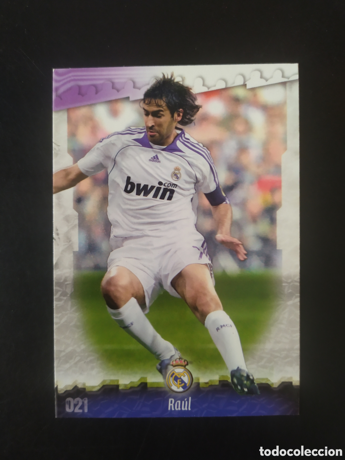 Cromos de f&uacute;tbol: Mundicromo fichas Liga 2008 2009 08 09 Ra&uacute;l n&deg; 21 Real Madrid