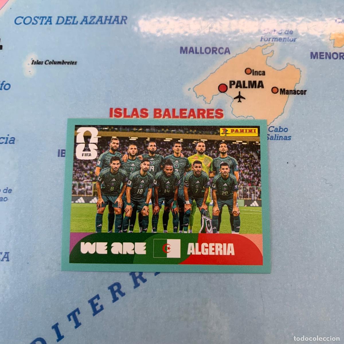 Cromos de f&uacute;tbol: Argelia n&uacute;mero 13 cromo panini Mundial Fifa World Cup 2026