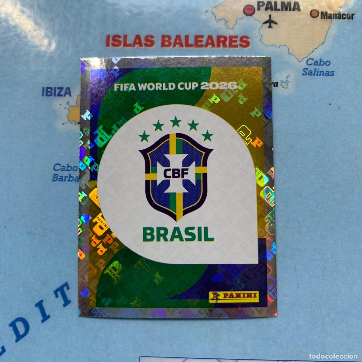 Cromos de Futebol: Brasil numero 1 cromo panini Mundial Fifa World Cup 2026