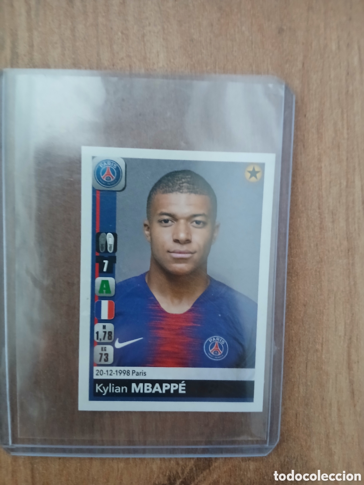 Cromos de Futebol: 369 MBAPPE PARIS SAINT GERMAIN CROMO FUTBOL PANINI LIGA FRANCIA 2018-2019 LIGUE 1 FOOT 18-19