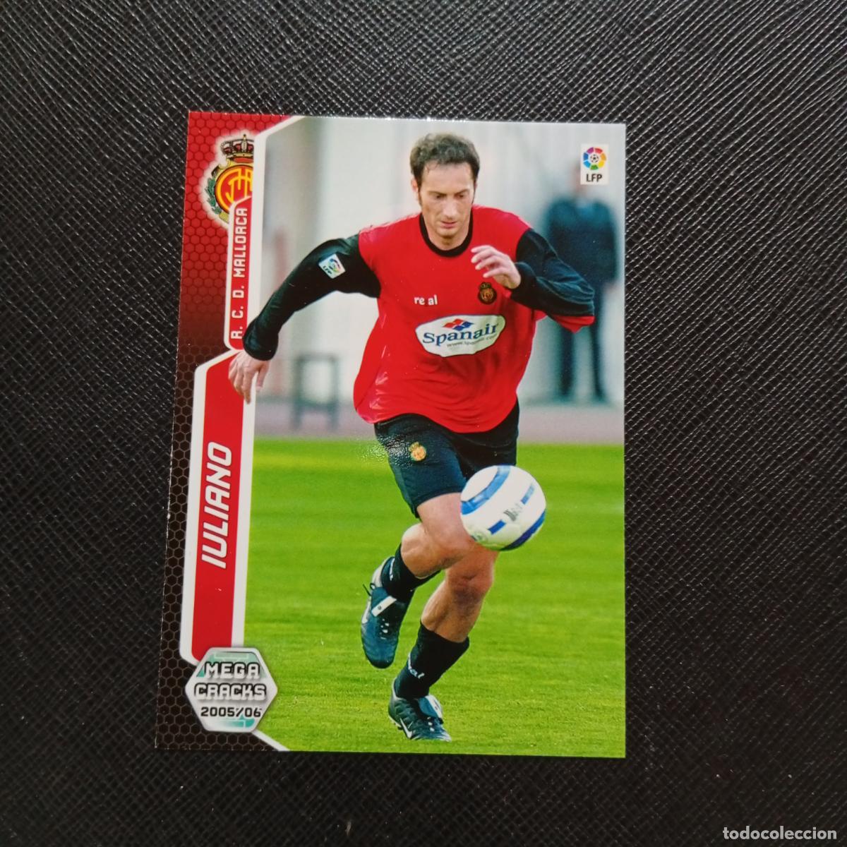 Figurine di Calcio: 222 IULIANO MALLORCA PANINI MEGACRACKS 05 06 CROMO FUTBOL 2005 2006 - A213 PG235