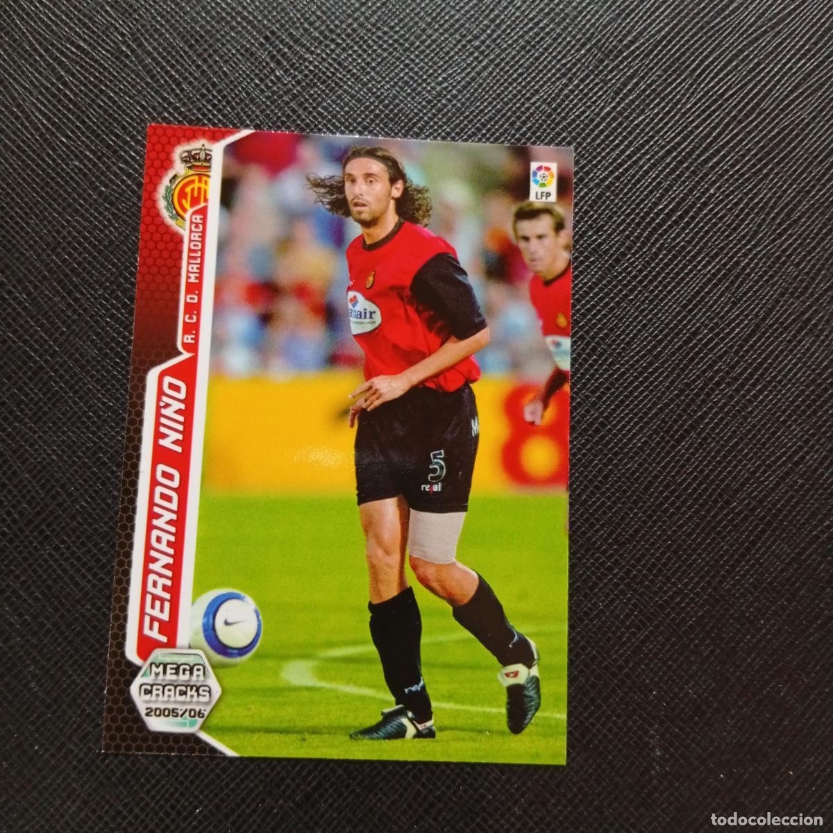 Figurine di Calcio: 223 FERNANDO NI&Ntilde;O MALLORCA PANINI MEGACRACKS 05 06 CROMO FUTBOL 2005 2006 - A213 PG235