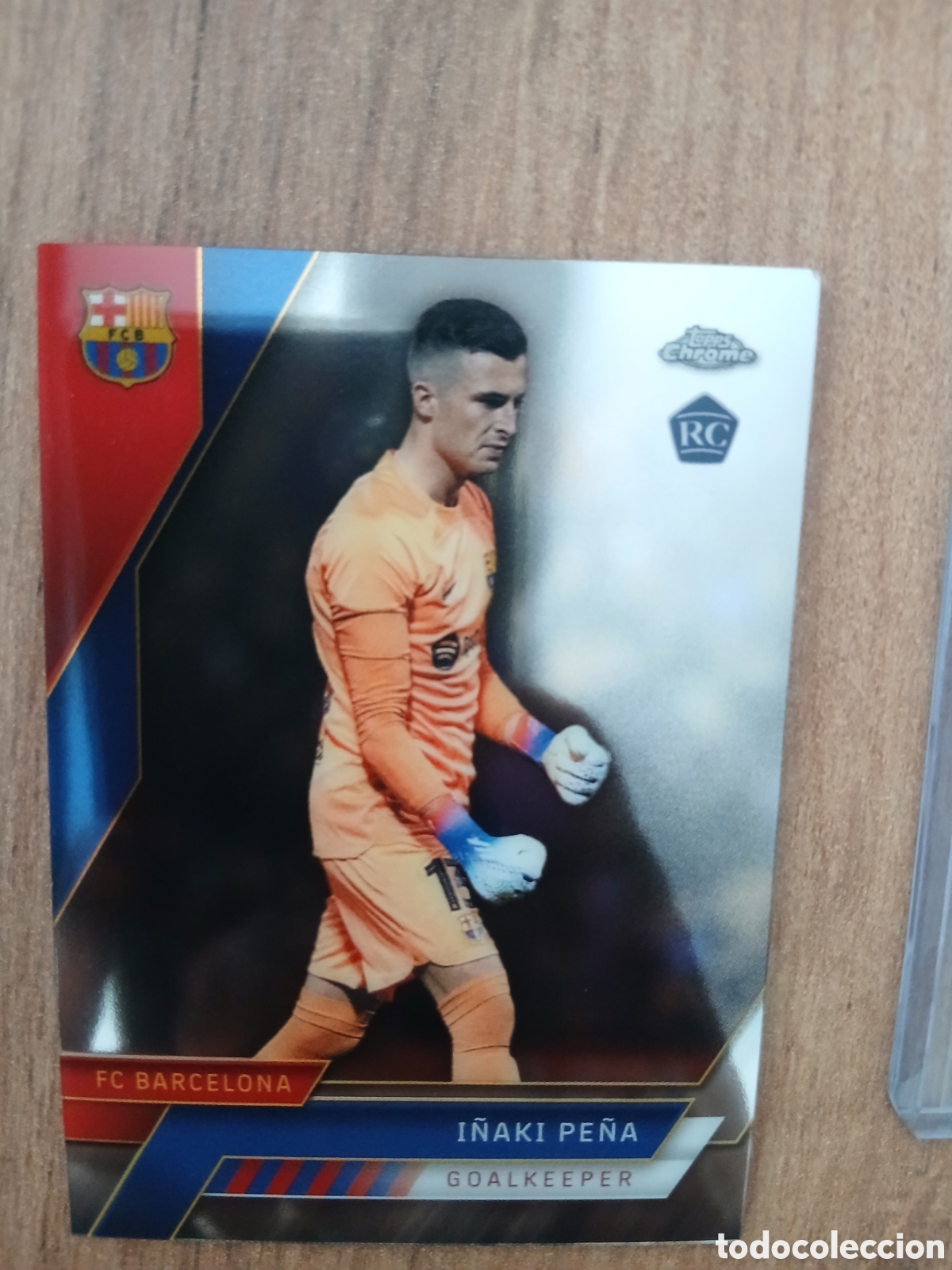 Figurine di Calcio: N&ordm; 23 ROOOKIE I&Ntilde;AKI PE&Ntilde;A BARCELONA TOPPS &reg; CHROME BAR&Ccedil;A SET MES QUE UN CLUB 2022 2023 22 23