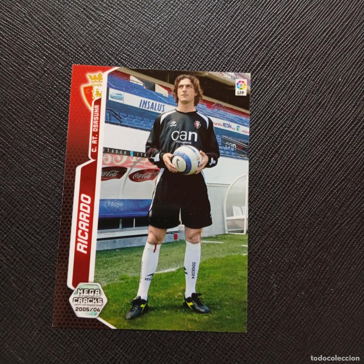 Cromos de f&uacute;tbol: 236 RICARDO OSASUNA PANINI MEGACRACKS 05 06 CROMO FUTBOL 2005 2006 - A213 PG253