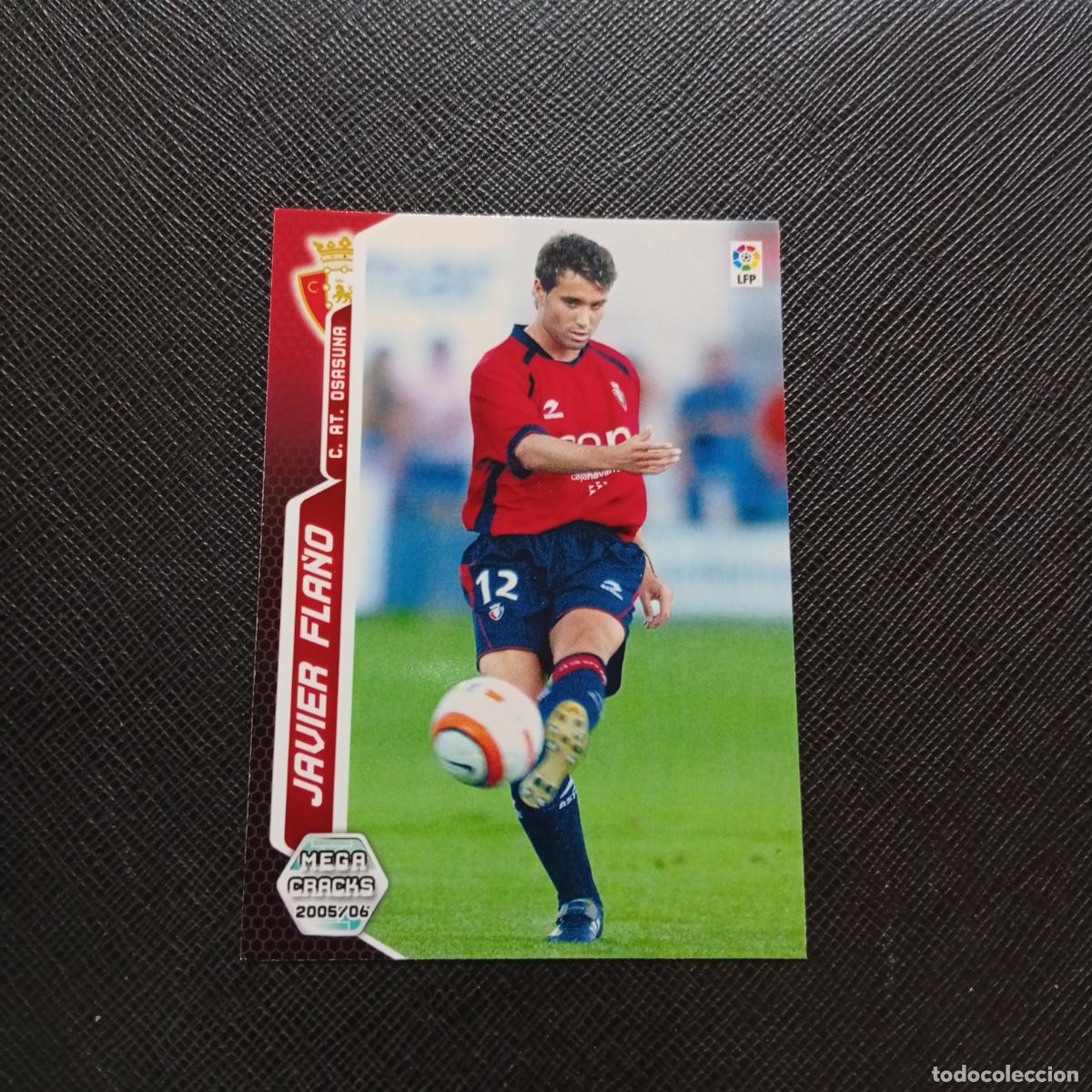 Cromos de f&uacute;tbol: 238 BIS JAVI FLA&Ntilde;O OSASUNA PANINI MEGACRACKS 05 06 CROMO FUTBOL 2005 2006 - A213 PG253