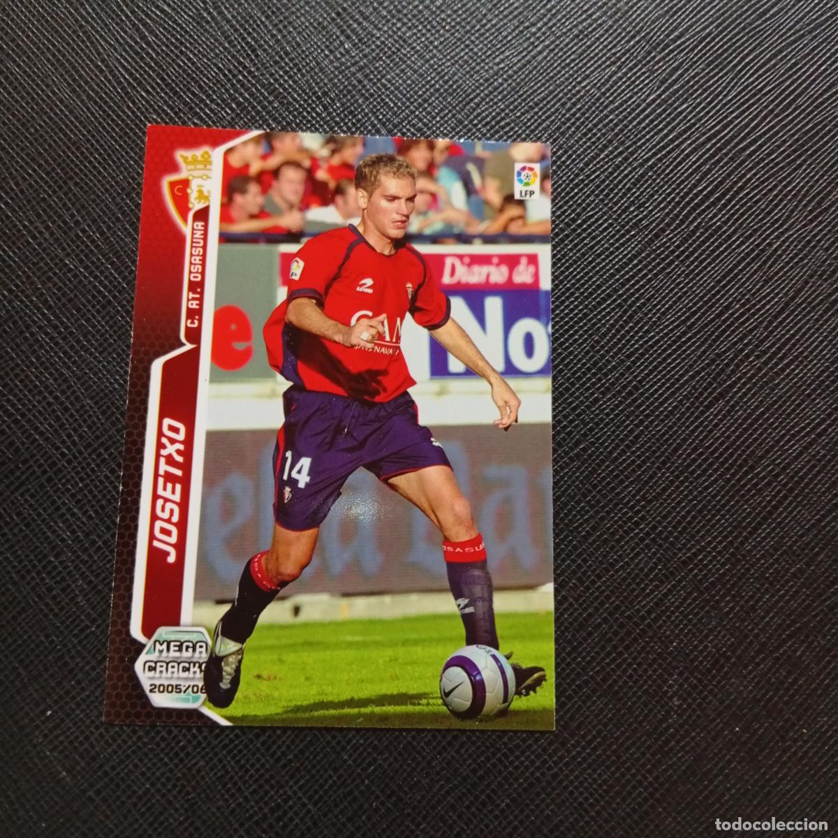 Cromos de f&uacute;tbol: 239 JOSETXO OSASUNA PANINI MEGACRACKS 05 06 CROMO FUTBOL 2005 2006 - A213 PG253
