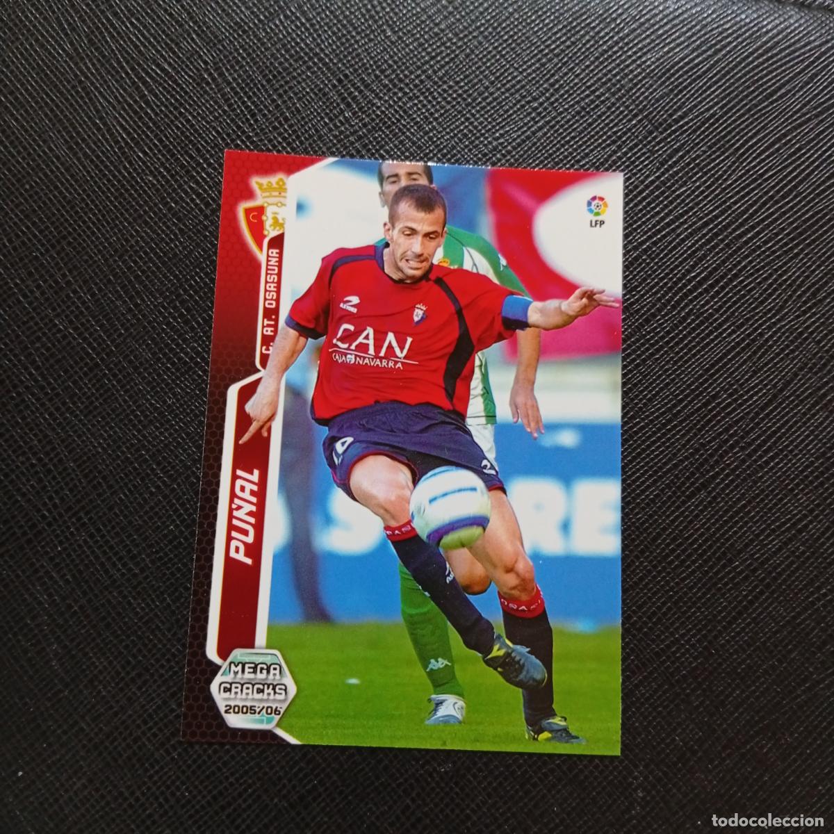 Cromos de f&uacute;tbol: 244 PU&Ntilde;AL OSASUNA PANINI MEGACRACKS 05 06 CROMO FUTBOL 2005 2006 - A213 PG262