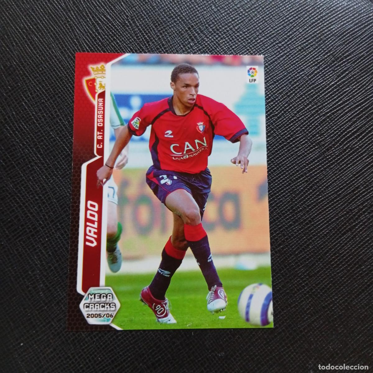 Cromos de f&uacute;tbol: 246 VALDO OSASUNA PANINI MEGACRACKS 05 06 CROMO FUTBOL 2005 2006 - A213 PG262