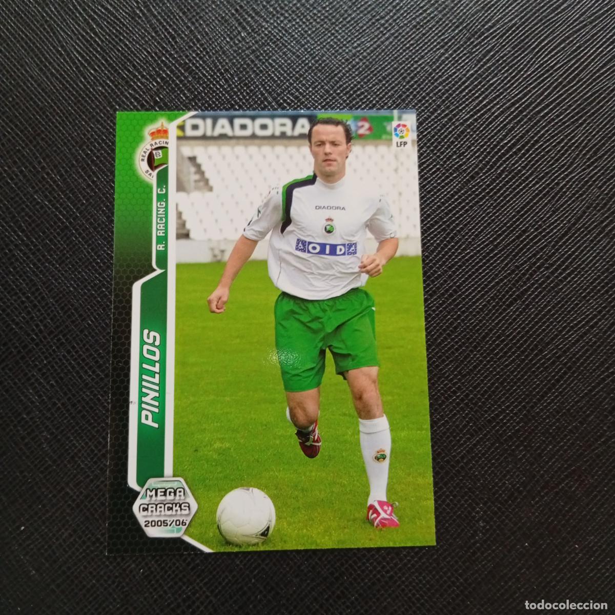 Cromos de f&uacute;tbol: 25 PINILLOS RACING SANTANDER PANINI MEGACRACKS 05 06 CROMO FUTBOL 2005 2006 - A213 PG271