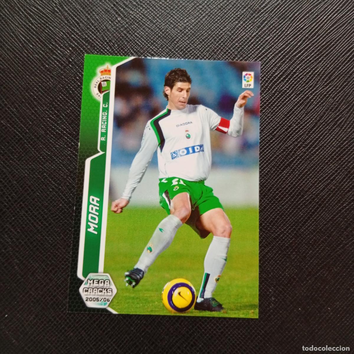 Cromos de f&uacute;tbol: 258 MORA RACING SANTANDER PANINI MEGACRACKS 05 06 CROMO FUTBOL 2005 2006 - A213 PG271