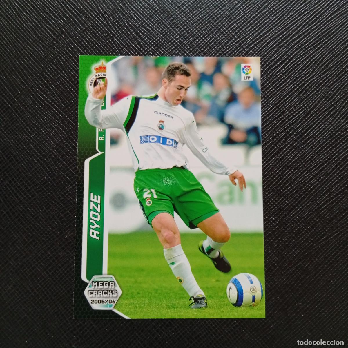 Cromos de f&uacute;tbol: 260 AYOZE RACING SANTANDER PANINI MEGACRACKS 05 06 CROMO FUTBOL 2005 2006 - A213 PG271