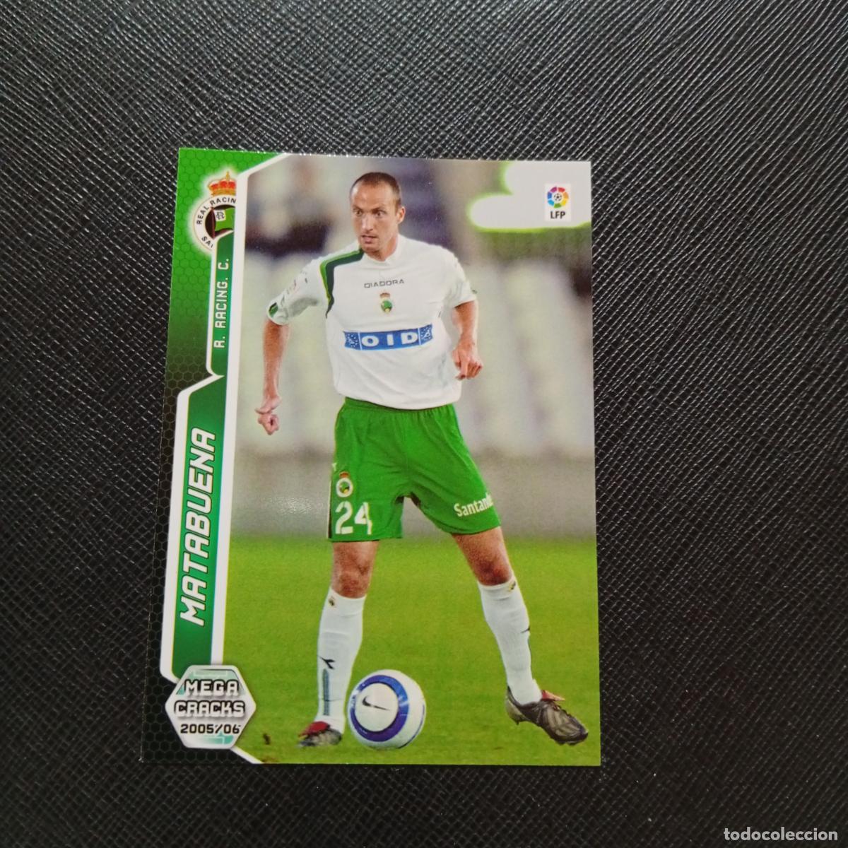 Cromos de f&uacute;tbol: 265 MATABUENA RACING SANTANDER PANINI MEGACRACKS 05 06 CROMO FUTBOL 2005 2006 - A213 PG280