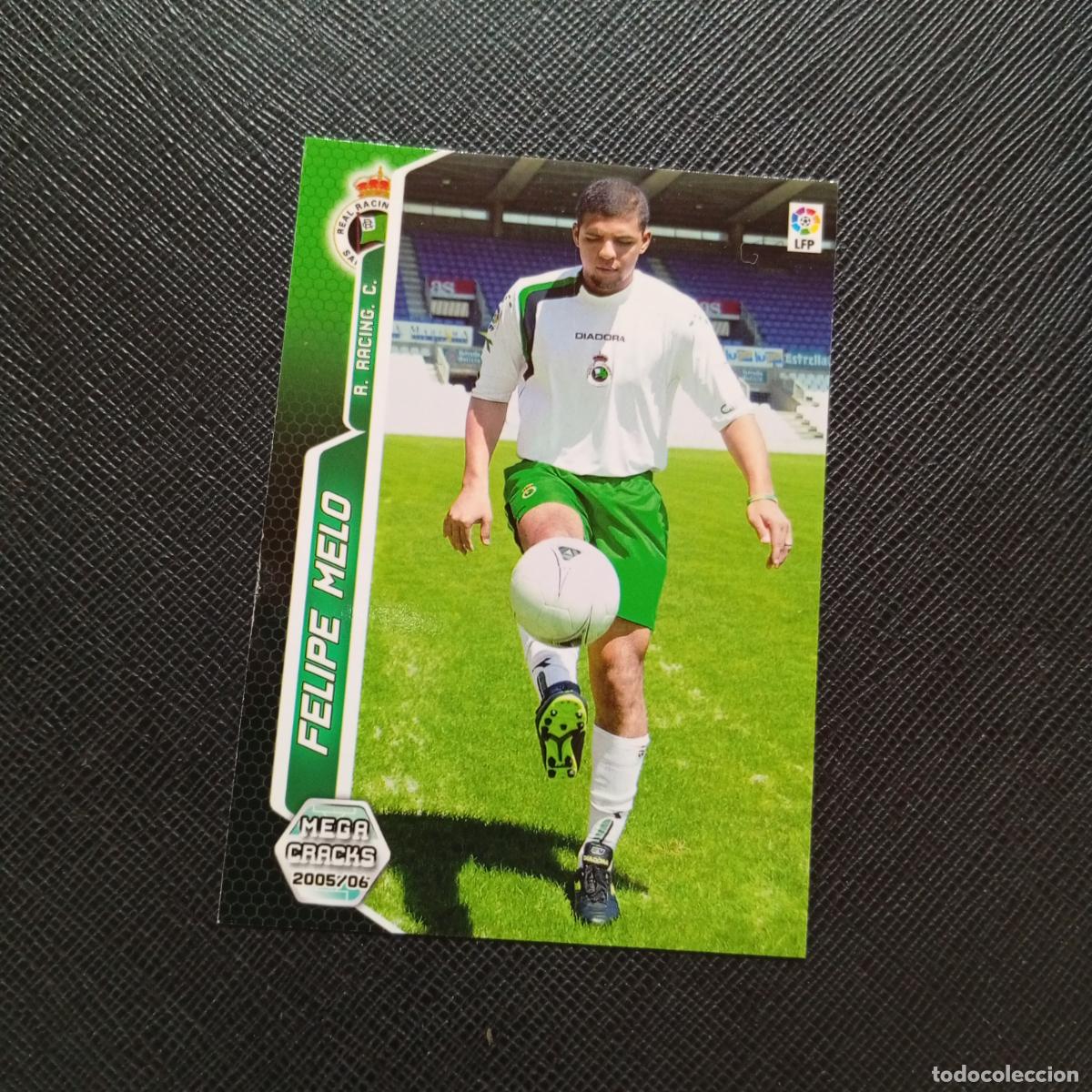 Cromos de f&uacute;tbol: 267 FELIPE MELO RACING SANTANDER PANINI MEGACRACKS 05 06 CROMO FUTBOL 2005 2006 - A213 PG280