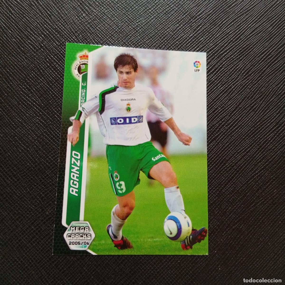 Cromos de f&uacute;tbol: 269 AGANZO RACING SANTANDER PANINI MEGACRACKS 05 06 CROMO FUTBOL 2005 2006 - A213 PG280