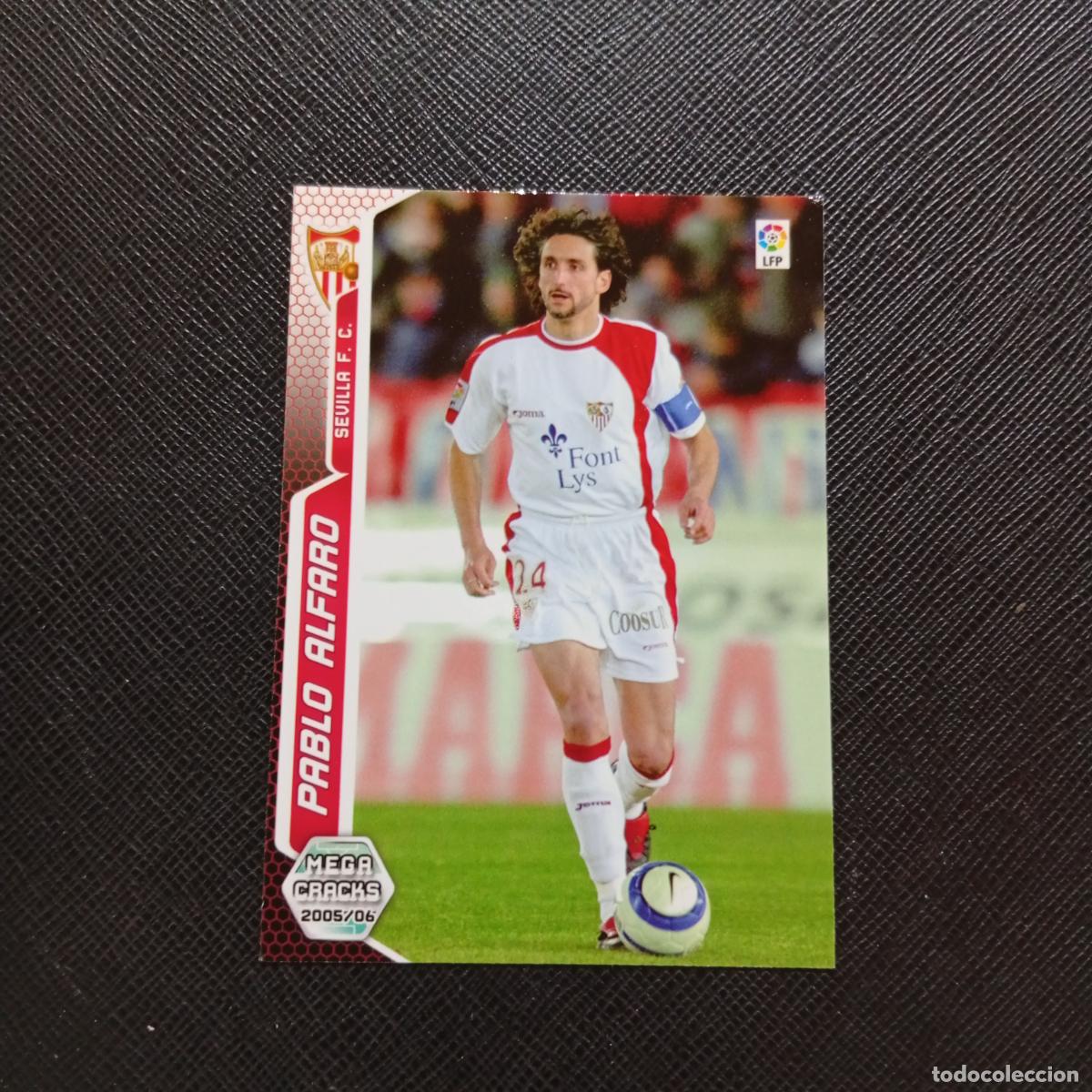 Cromos de f&uacute;tbol: 276 PABLO ALFARO SEVILLA PANINI MEGACRACKS 05 06 CROMO FUTBOL 2005 2006 - A213 PG289
