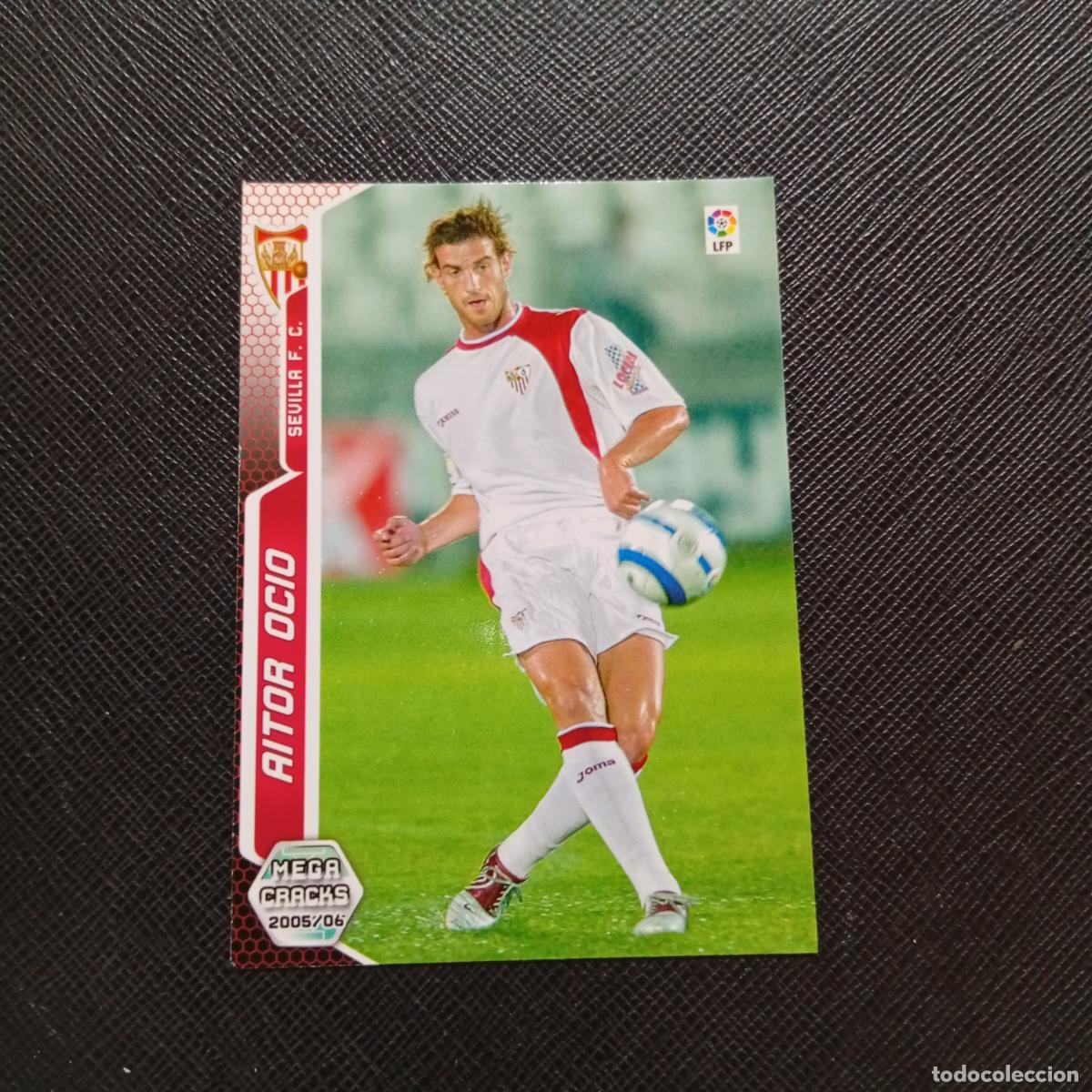 Cromos de f&uacute;tbol: 277 AITOR OCIO SEVILLA PANINI MEGACRACKS 05 06 CROMO FUTBOL 2005 2006 - A213 PG289