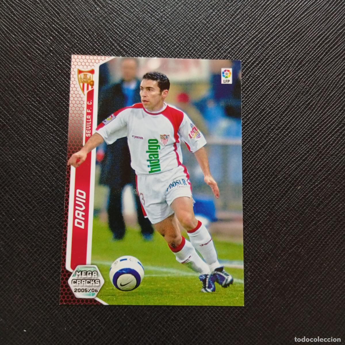 Cromos de f&uacute;tbol: 278 DAVID SEVILLA PANINI MEGACRACKS 05 06 CROMO FUTBOL 2005 2006 - A213 PG289