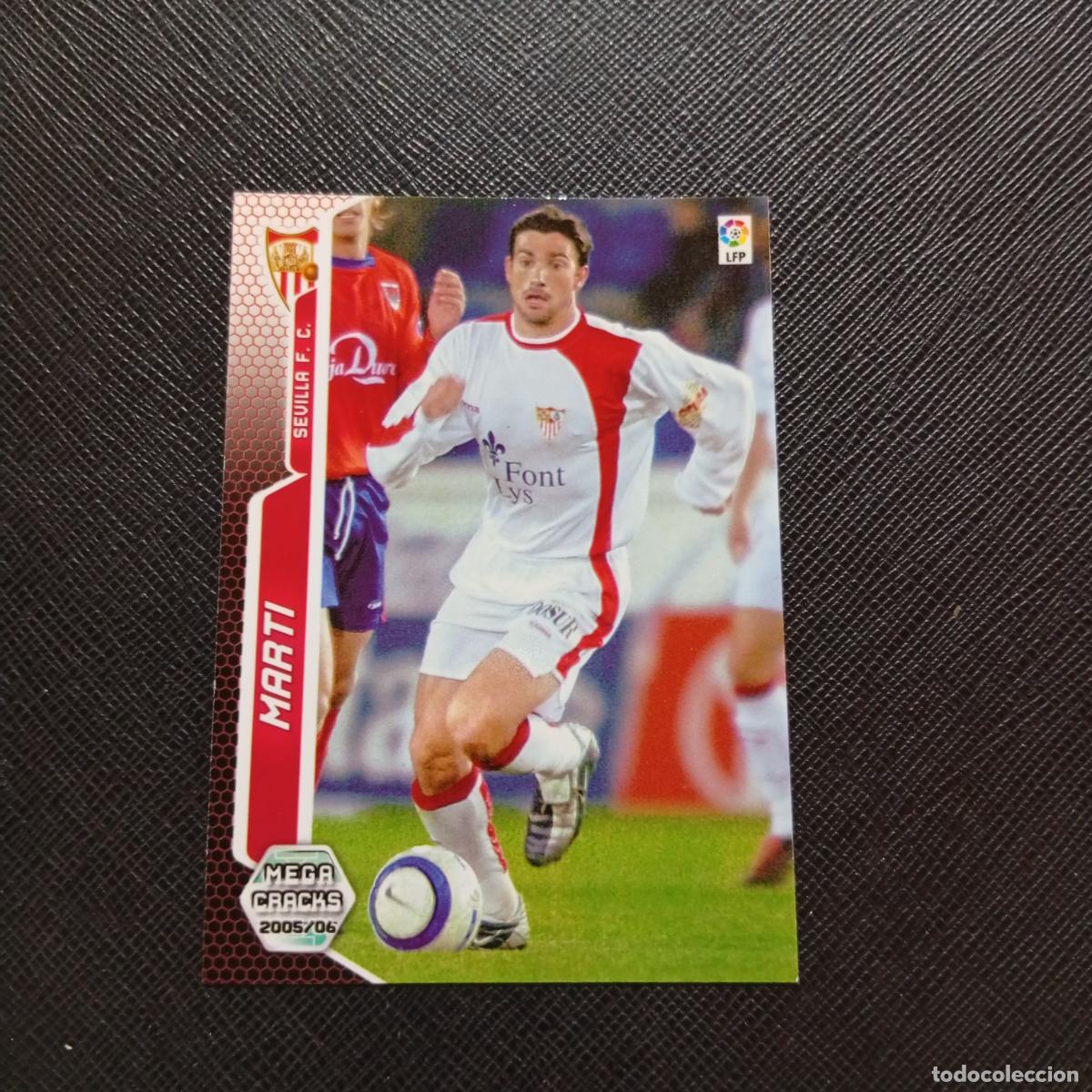 Cromos de f&uacute;tbol: 280 MARTI SEVILLA PANINI MEGACRACKS 05 06 CROMO FUTBOL 2005 2006 - A213 PG298