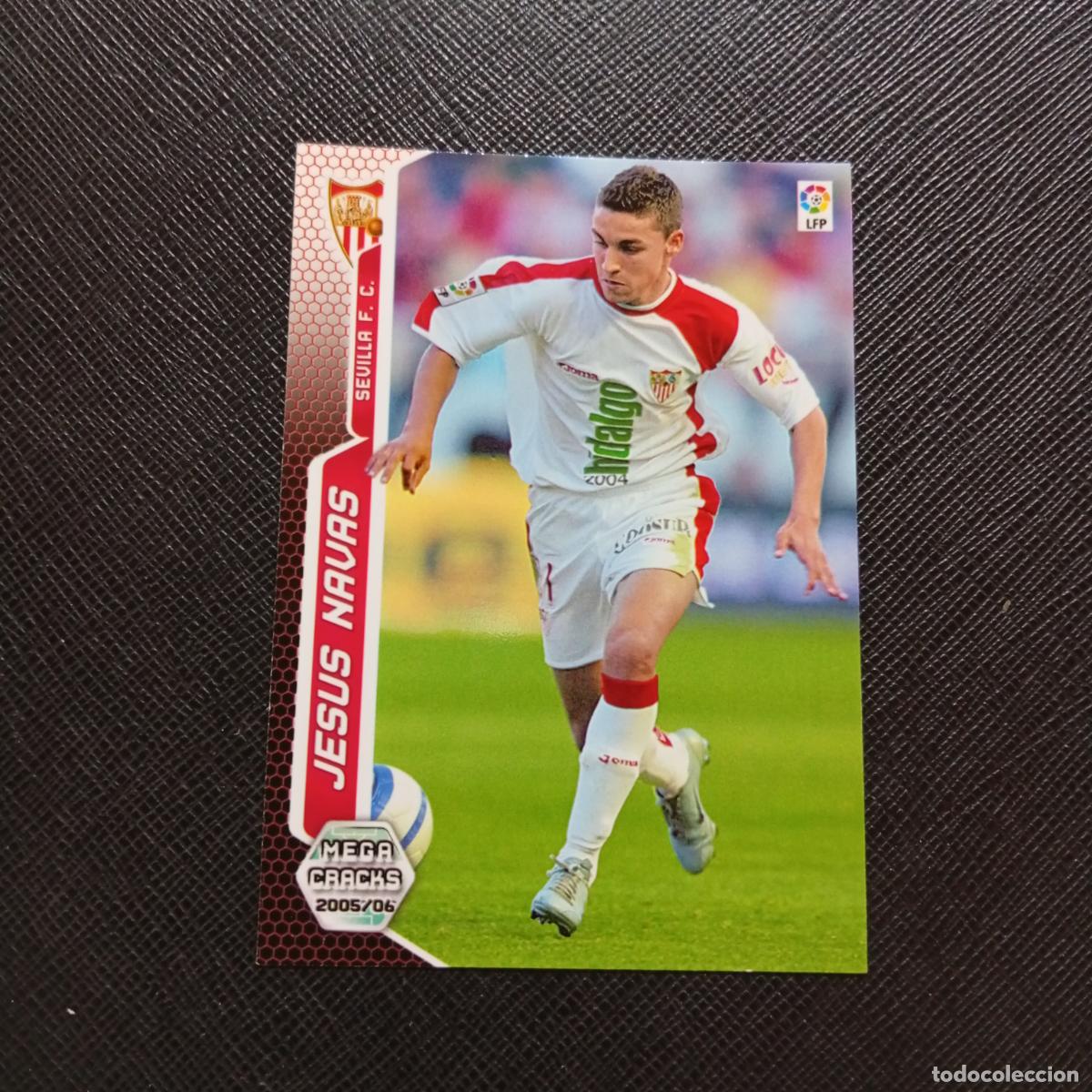 Cromos de f&uacute;tbol: 283 JESUS NAVAS SEVILLA PANINI MEGACRACKS 05 06 CROMO FUTBOL 2005 2006 - A213 PG298