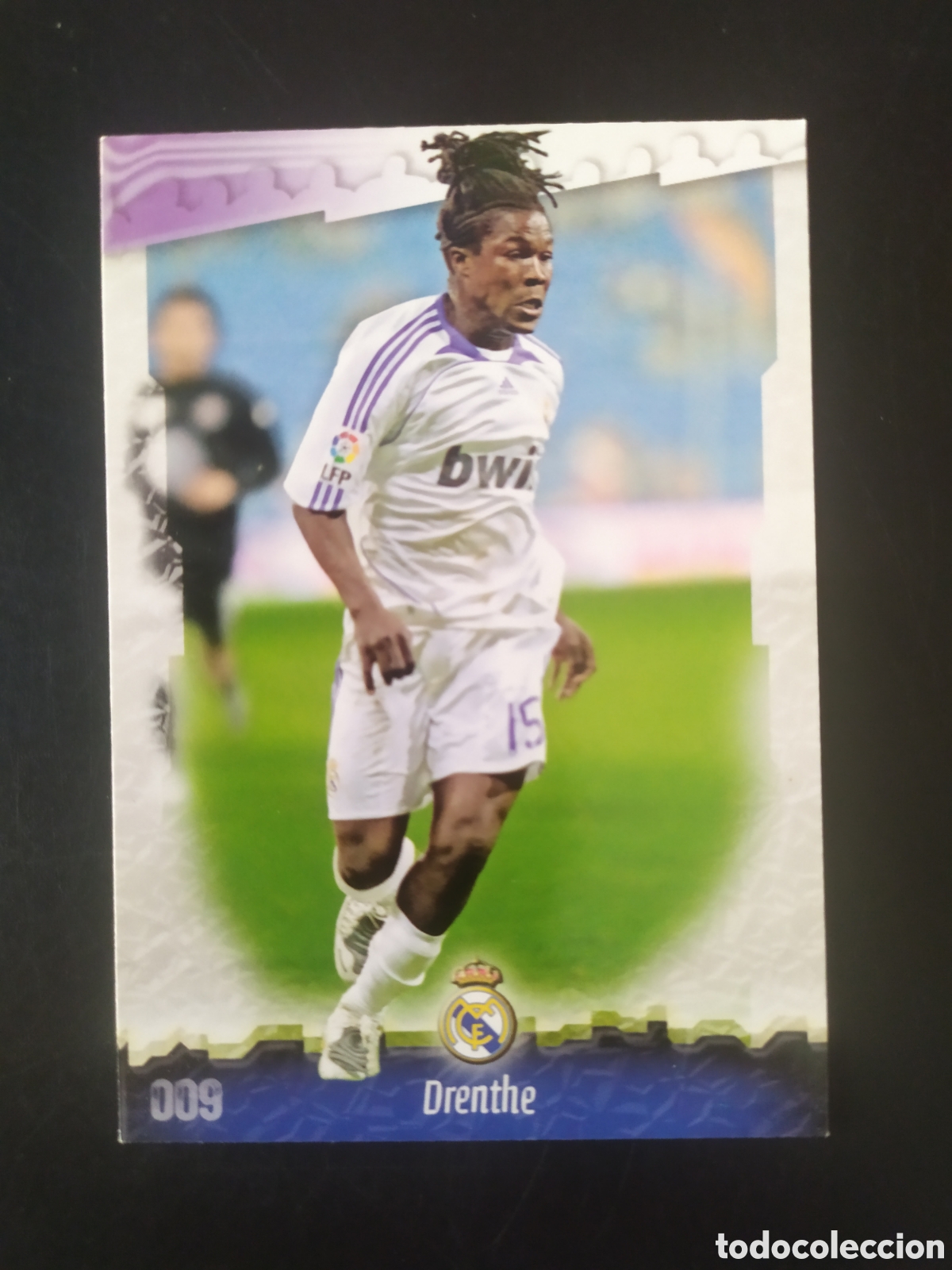 Figurine di Calcio: Mundicromo fichas Liga 2008 2009 08 09 Drenthe n&deg; 9 Real Madrid